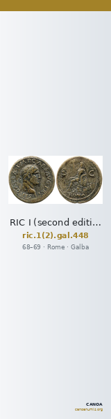 RIC I (second edition) Galba 448 — CANOA