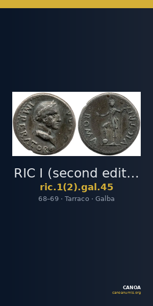 RIC I (second edition) Galba 45 — CANOA