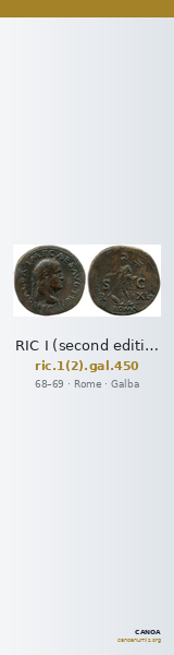 RIC I (second edition) Galba 450 — CANOA