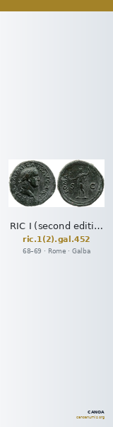 RIC I (second edition) Galba 452 — CANOA