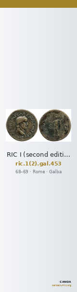 RIC I (second edition) Galba 453 — CANOA