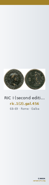 RIC I (second edition) Galba 456 — CANOA