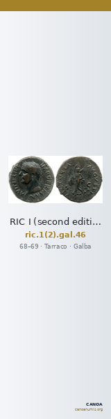 RIC I (second edition) Galba 46 — CANOA