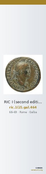 RIC I (second edition) Galba 464 — CANOA