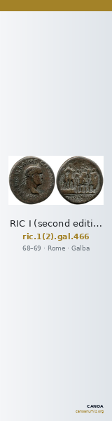 RIC I (second edition) Galba 466 — CANOA