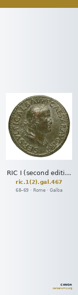 RIC I (second edition) Galba 467 — CANOA