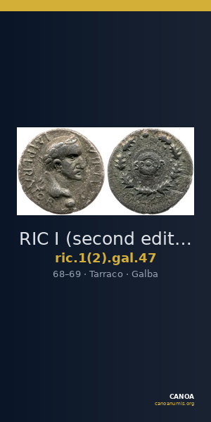 RIC I (second edition) Galba 47 — CANOA