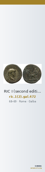 RIC I (second edition) Galba 472 — CANOA