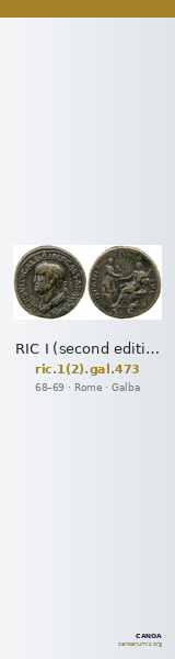 RIC I (second edition) Galba 473 — CANOA