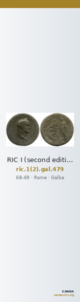 RIC I (second edition) Galba 479 — CANOA