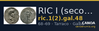 RIC I (second edition) Galba 48 — CANOA