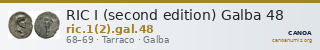 RIC I (second edition) Galba 48 — CANOA