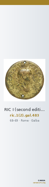 RIC I (second edition) Galba 483 — CANOA