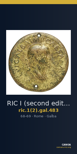 RIC I (second edition) Galba 483 — CANOA