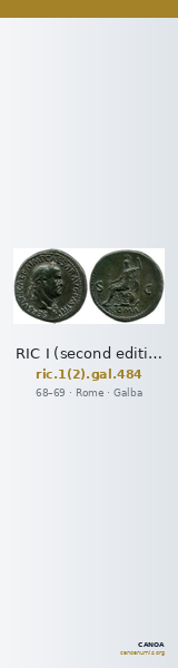 RIC I (second edition) Galba 484 — CANOA