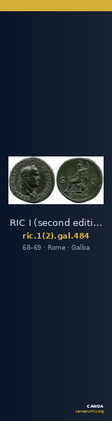 RIC I (second edition) Galba 484 — CANOA
