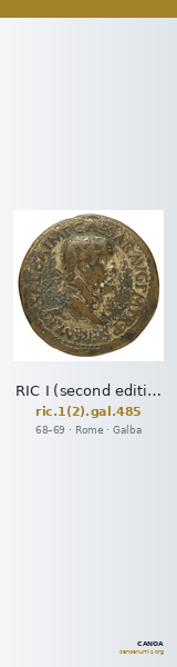 RIC I (second edition) Galba 485 — CANOA