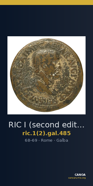 RIC I (second edition) Galba 485 — CANOA