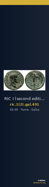 RIC I (second edition) Galba 491 — CANOA