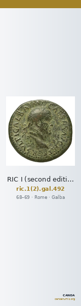 RIC I (second edition) Galba 492 — CANOA