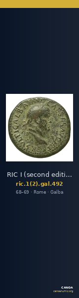 RIC I (second edition) Galba 492 — CANOA