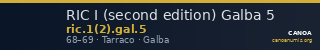 RIC I (second edition) Galba 5 — CANOA