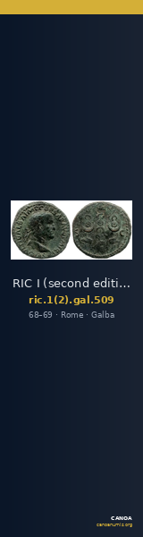 RIC I (second edition) Galba 509 — CANOA