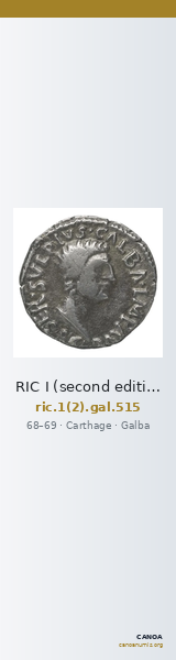 RIC I (second edition) Galba 515 — CANOA