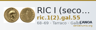 RIC I (second edition) Galba 55 — CANOA