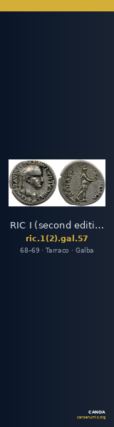 RIC I (second edition) Galba 57 — CANOA