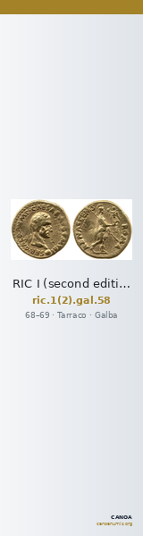 RIC I (second edition) Galba 58 — CANOA