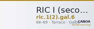 RIC I (second edition) Galba 6 — CANOA