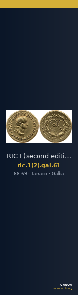 RIC I (second edition) Galba 61 — CANOA