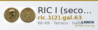 RIC I (second edition) Galba 63 — CANOA