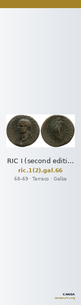 RIC I (second edition) Galba 66 — CANOA