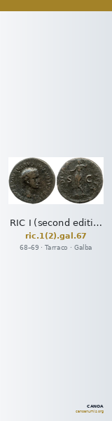 RIC I (second edition) Galba 67 — CANOA