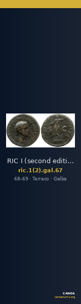 RIC I (second edition) Galba 67 — CANOA