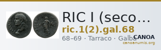 RIC I (second edition) Galba 68 — CANOA