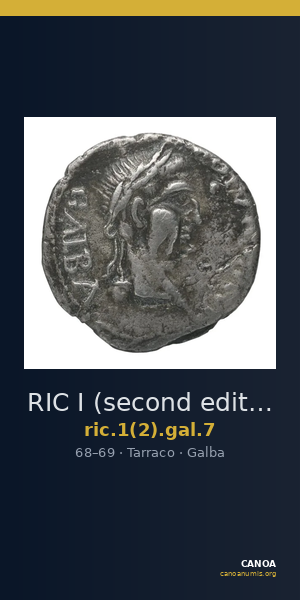 RIC I (second edition) Galba 7 — CANOA