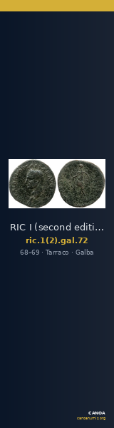 RIC I (second edition) Galba 72 — CANOA