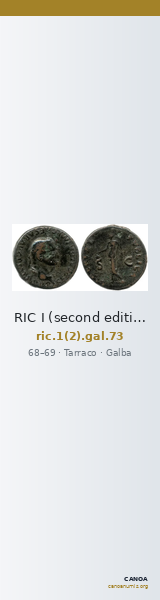 RIC I (second edition) Galba 73 — CANOA