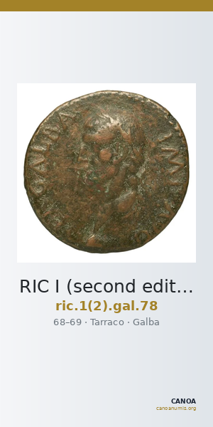 RIC I (second edition) Galba 78 — CANOA