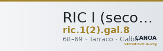 RIC I (second edition) Galba 8 — CANOA