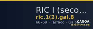 RIC I (second edition) Galba 8 — CANOA