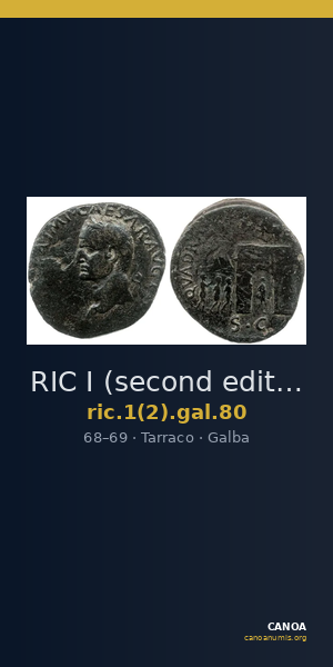 RIC I (second edition) Galba 80 — CANOA