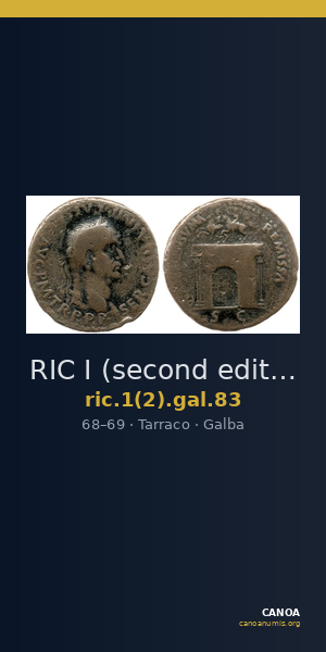 RIC I (second edition) Galba 83 — CANOA