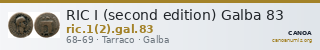 RIC I (second edition) Galba 83 — CANOA
