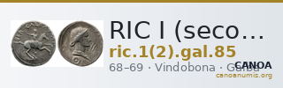 RIC I (second edition) Galba 85 — CANOA