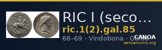 RIC I (second edition) Galba 85 — CANOA