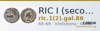 RIC I (second edition) Galba 86 — CANOA